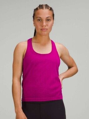 Lululemon Swiftly Tech Racerback Tank Top 2.0 *Race Length. Magenta. Size 2.